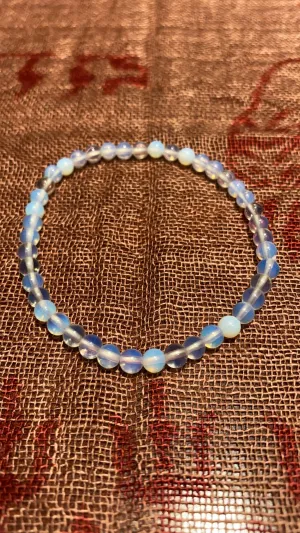 4MM Opalite Bead Bracelet