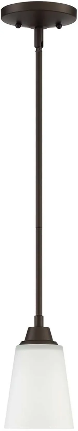 5"W Grace 1-Light Mini Pendant Light Espresso