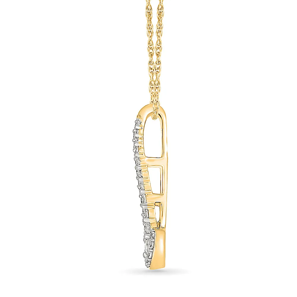 Aisha Gold & Diamond Pendant
