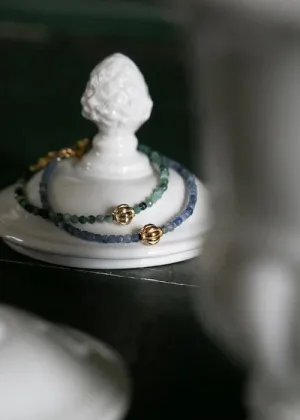 Alix d. Reynis Lucrece Bracelet In Vermeil And Blue Kyanite