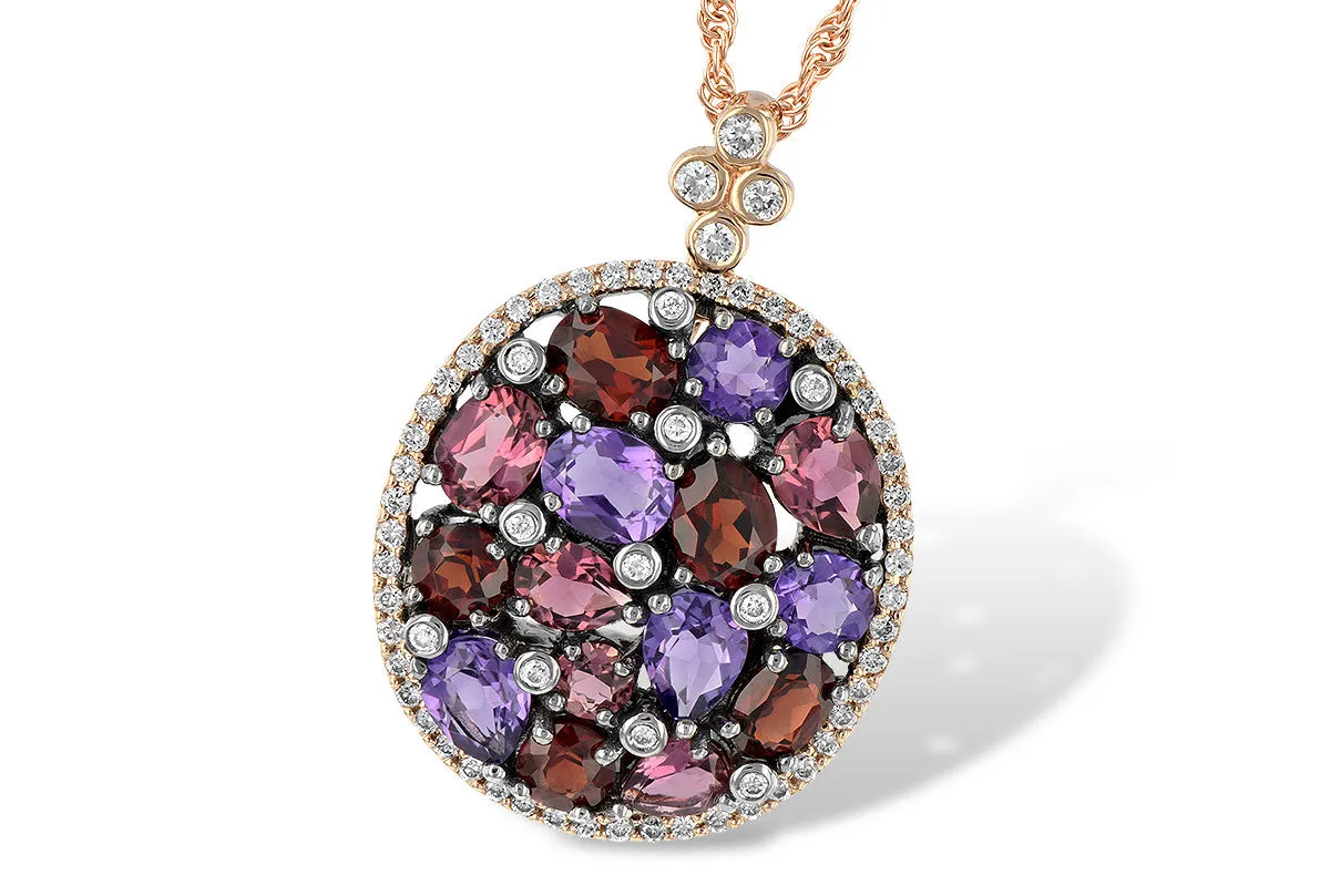 Allison Kaufman Shades of Pink Pendant