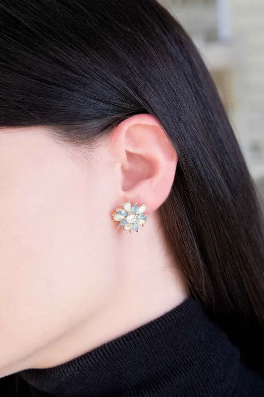 Amaryllis Stud Earrings