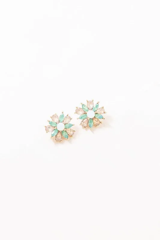 Amaryllis Stud Earrings