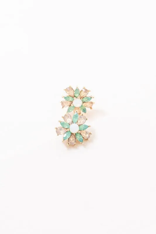 Amaryllis Stud Earrings