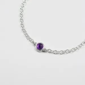 Amethyst Gemstone Bracelet