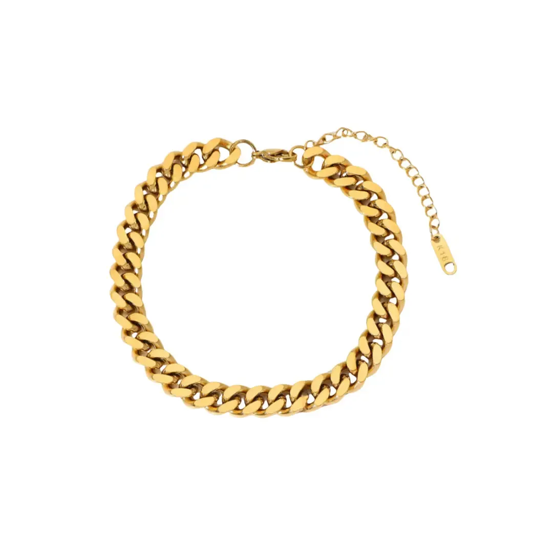 ARGYRA GOLD ANKLET