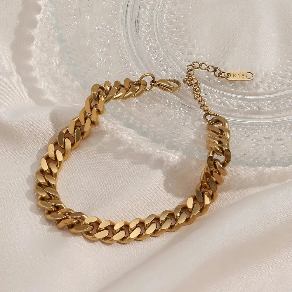 ARGYRA GOLD ANKLET