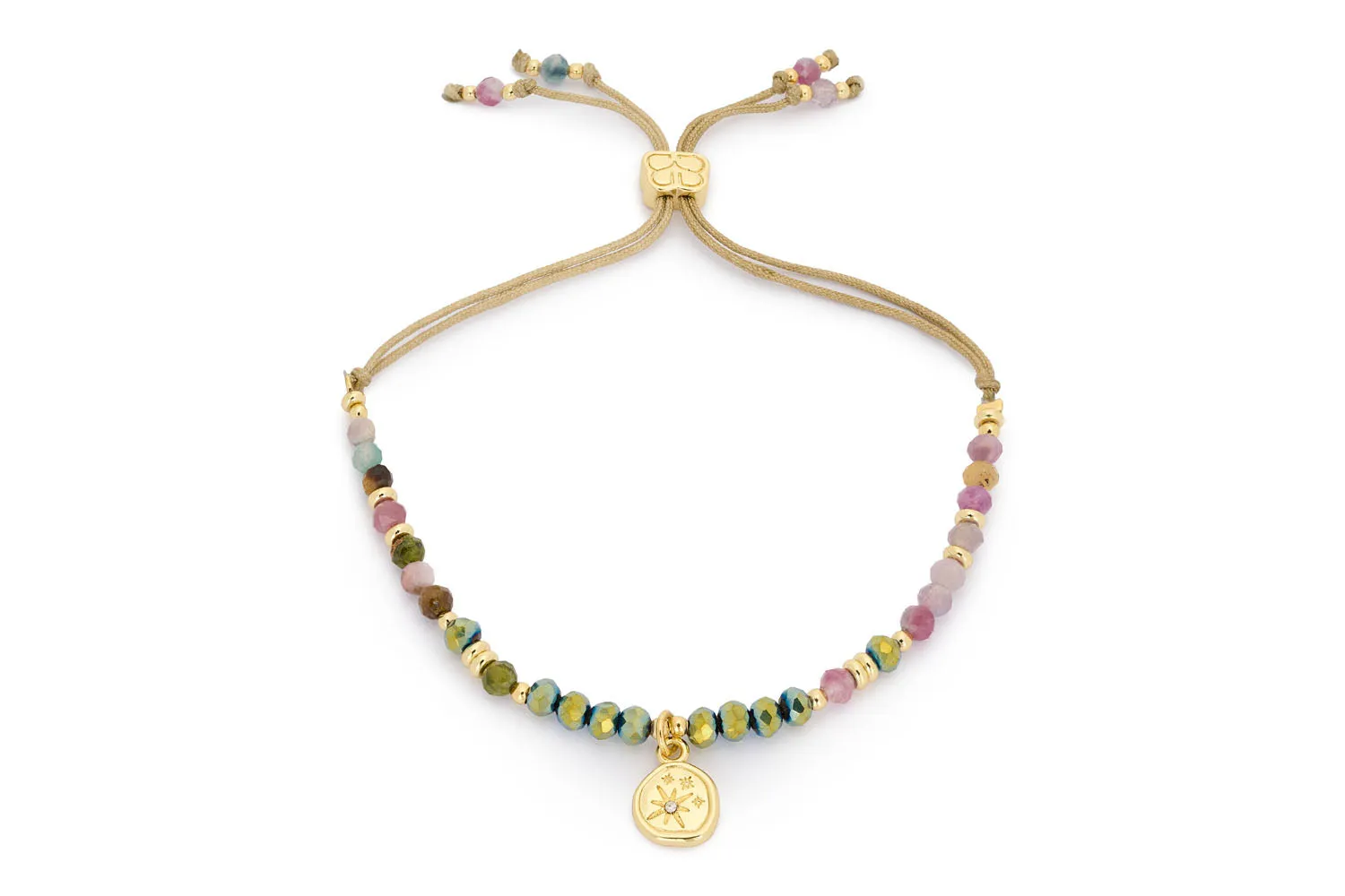 Arnala Gold & Tourmaline Bracelet Stack