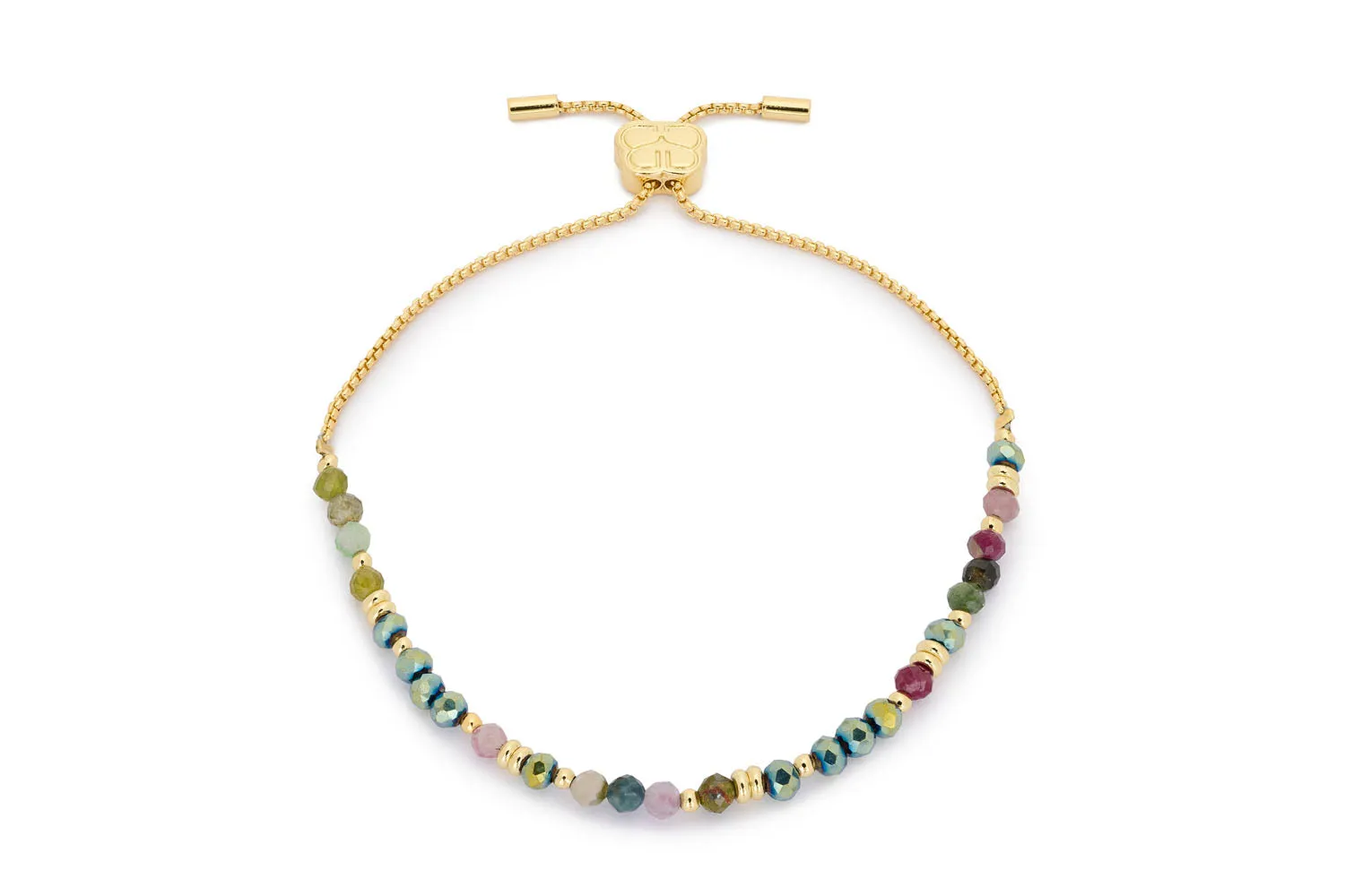 Arnala Gold & Tourmaline Bracelet Stack