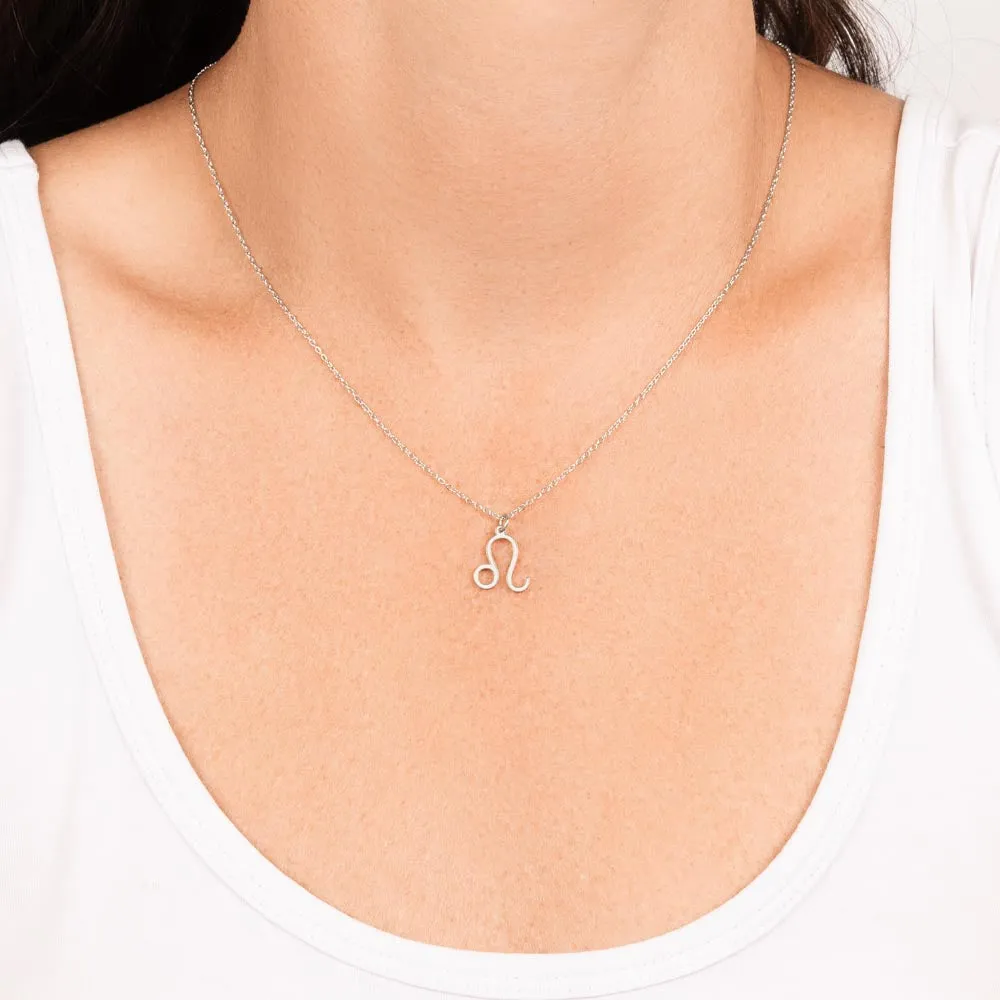 Astrology Gift for Women: LEO Zodiac Sign Pendant - Perfect Horoscope Jewelry