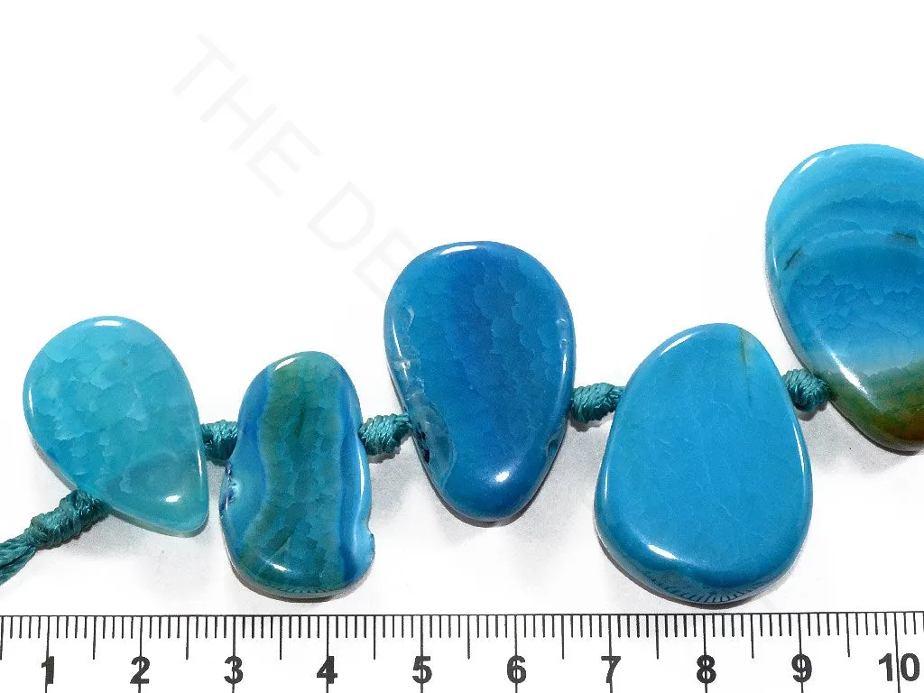 Blue Uncut Agate Stones