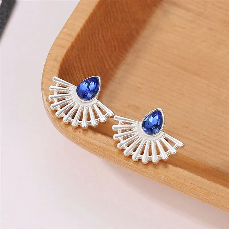 Bohemian Vintage Stud Earrings sector shaped