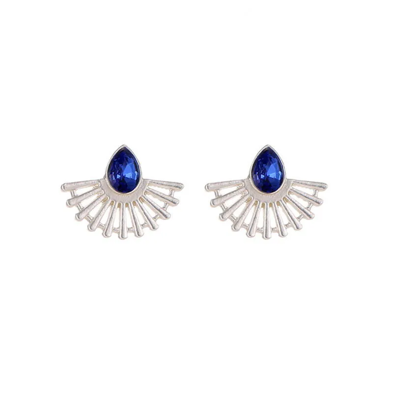Bohemian Vintage Stud Earrings sector shaped