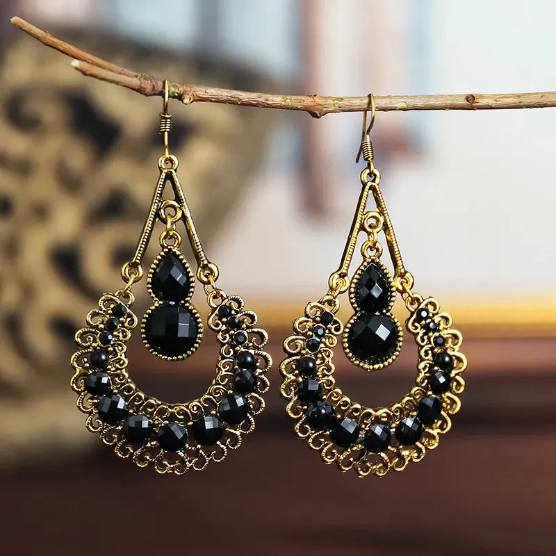 Bohemian Water Drop Vintage Earrings for Women