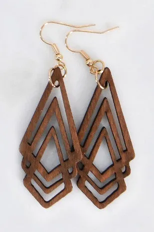 Boho Chevron Earrings