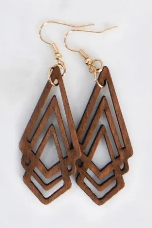 Boho Chevron Earrings