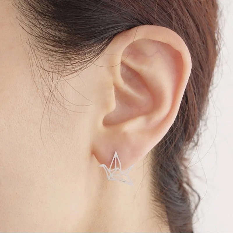 Boho Chic Round Stud Earrings