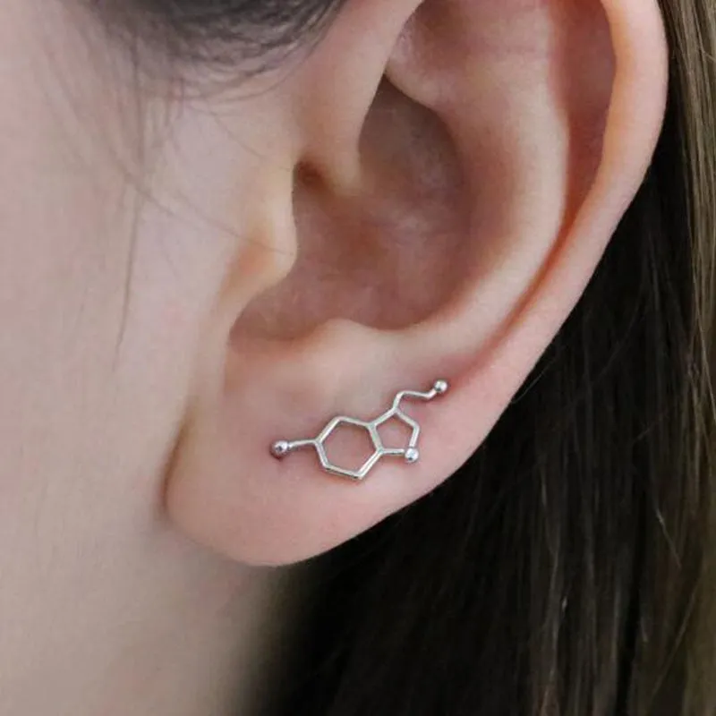 Boho Chic Round Stud Earrings