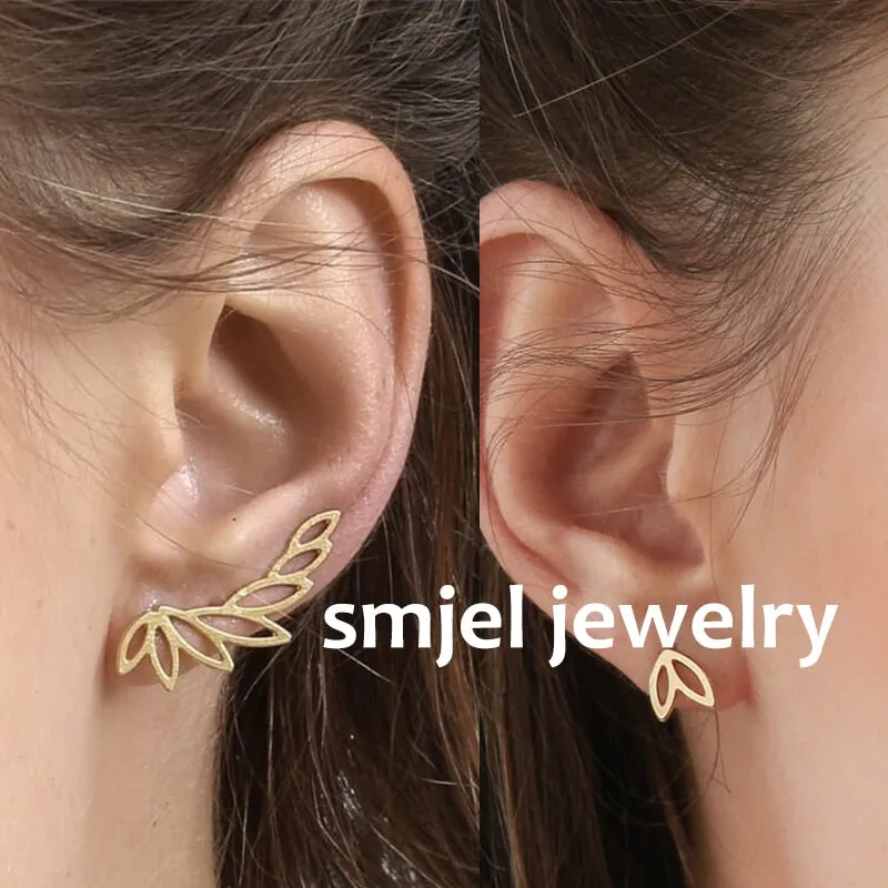 Boho Chic Round Stud Earrings