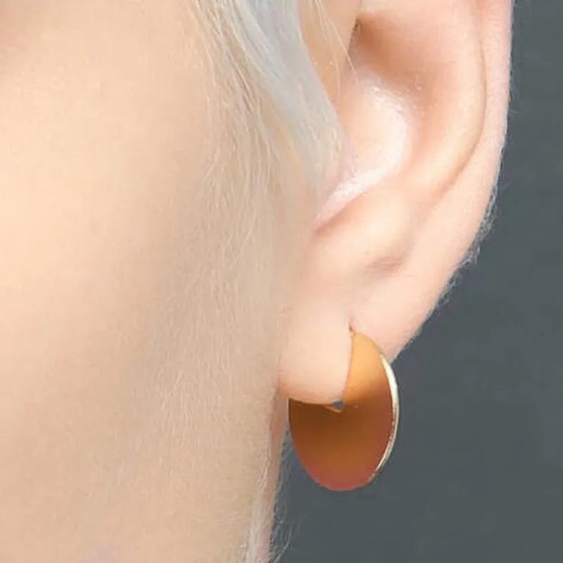 Boho Chic Round Stud Earrings