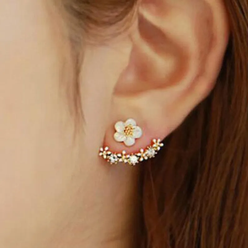 Boho Chic Round Stud Earrings