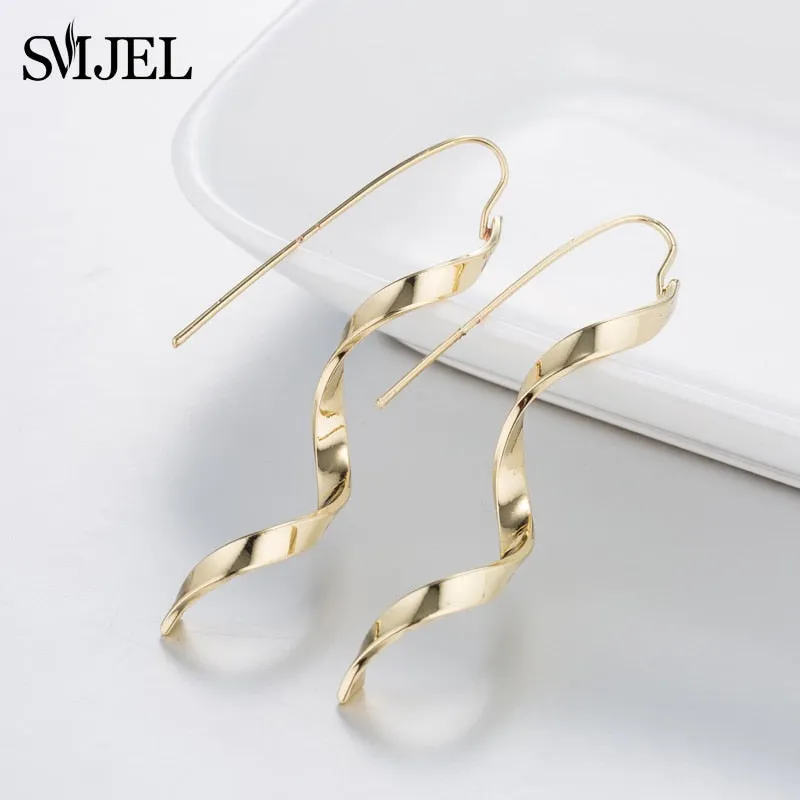 Boho Chic Round Stud Earrings
