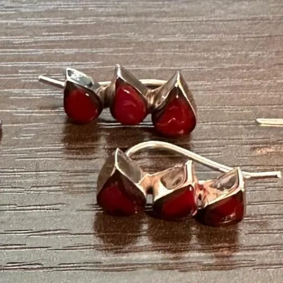 BoHo Sol Teardrop Crawler Earrings