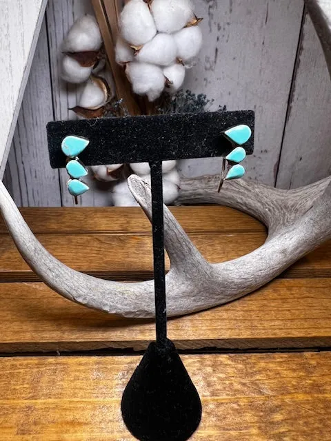 BoHo Sol Teardrop Crawler Earrings