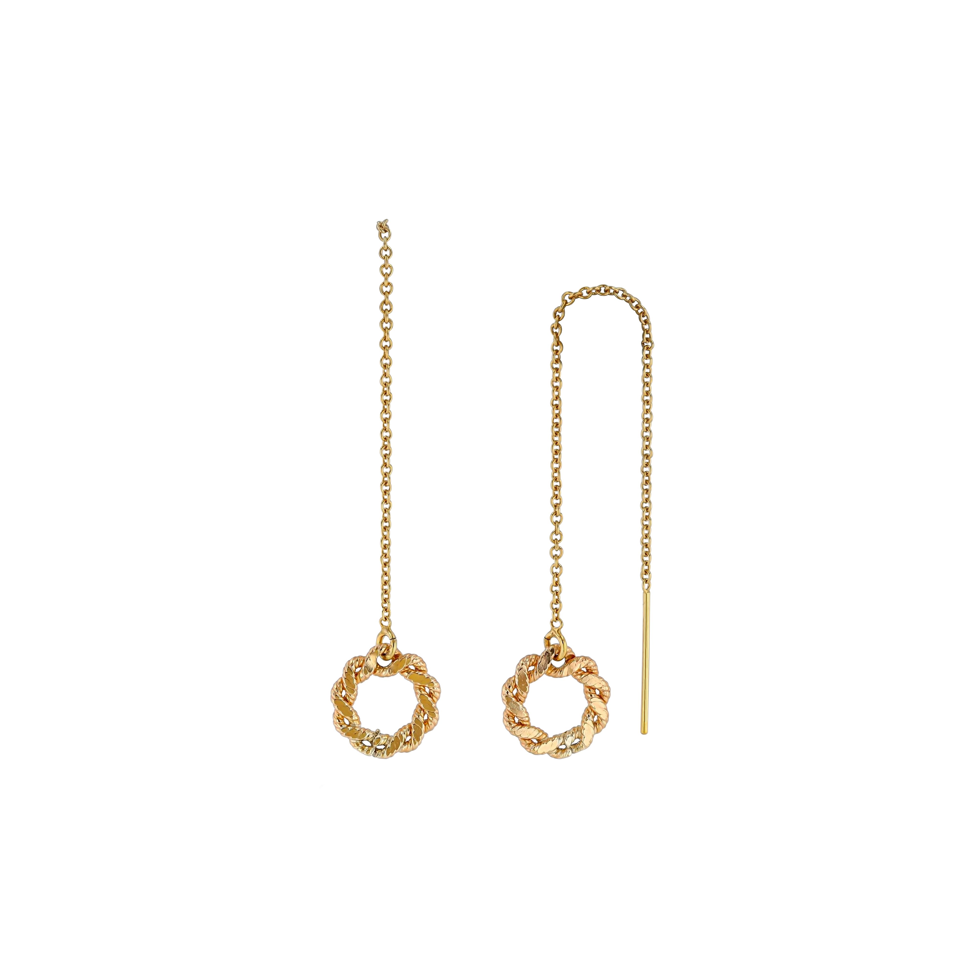 BRAIDED RING THREADERS