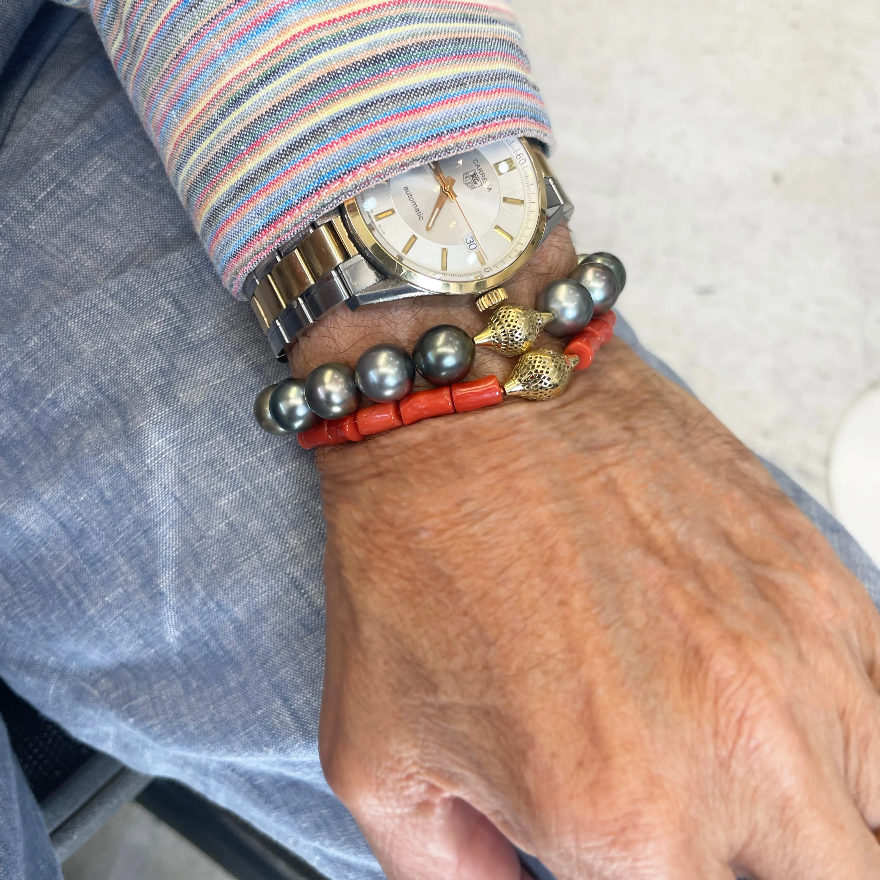 Branch Coral Stretch Bracelet