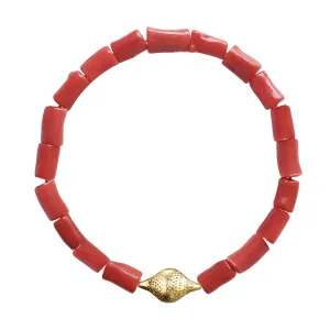 Branch Coral Stretch Bracelet