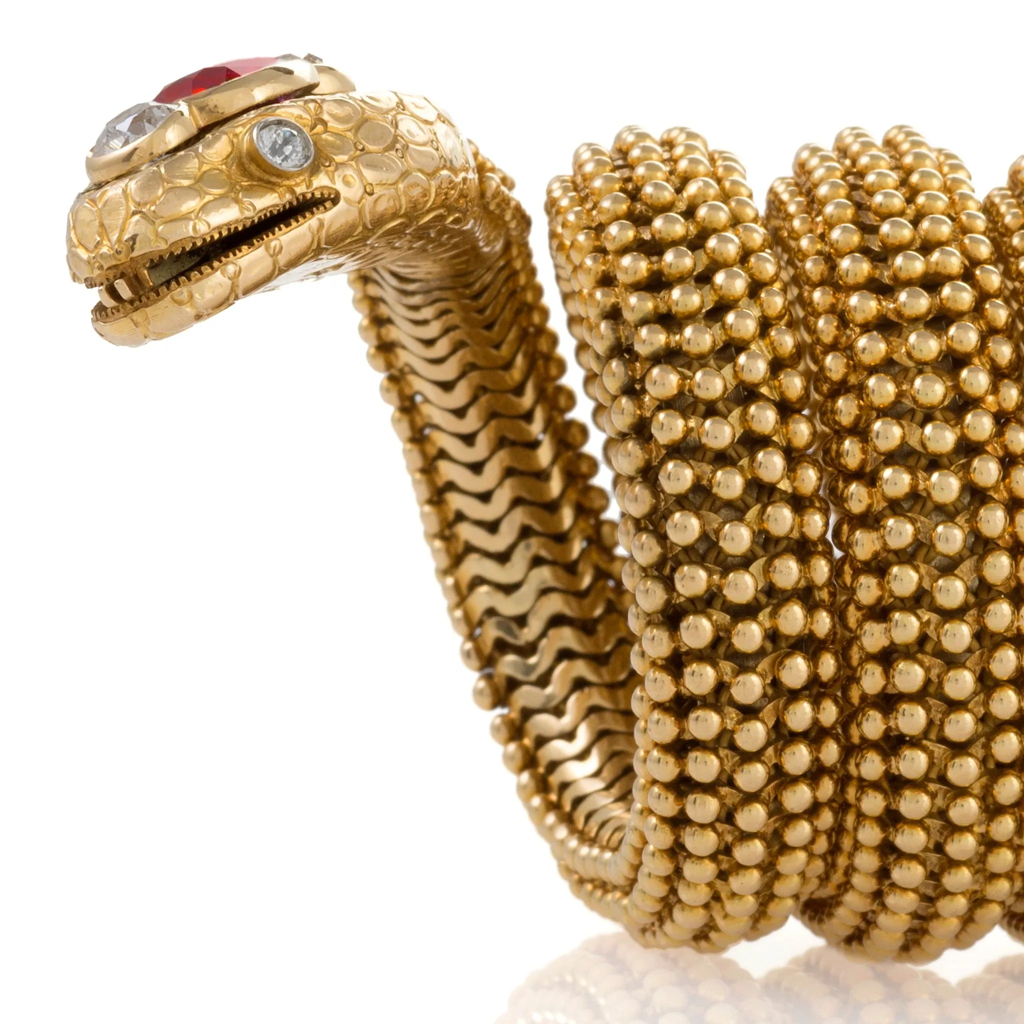 Bulgari Ceylon Ruby "Serpenti" Bracelet