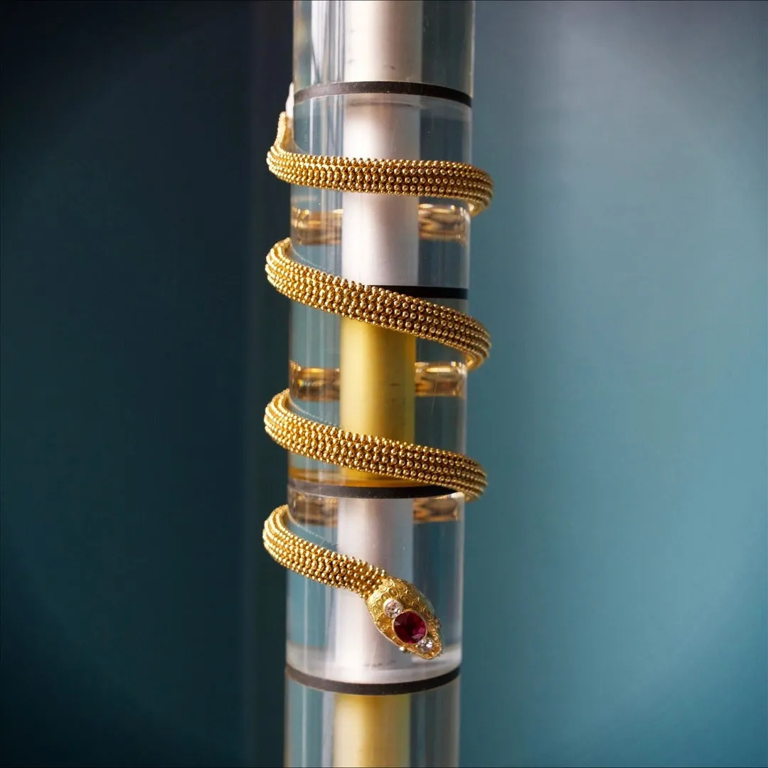 Bulgari Ceylon Ruby "Serpenti" Bracelet