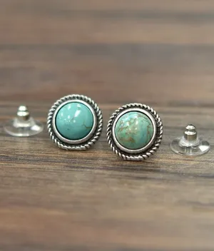 Callie Turquoise Stud Earrings