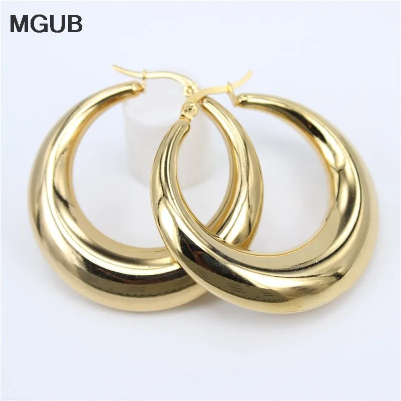 CASUAL ELEGANT BIG WHOOP EARINGS