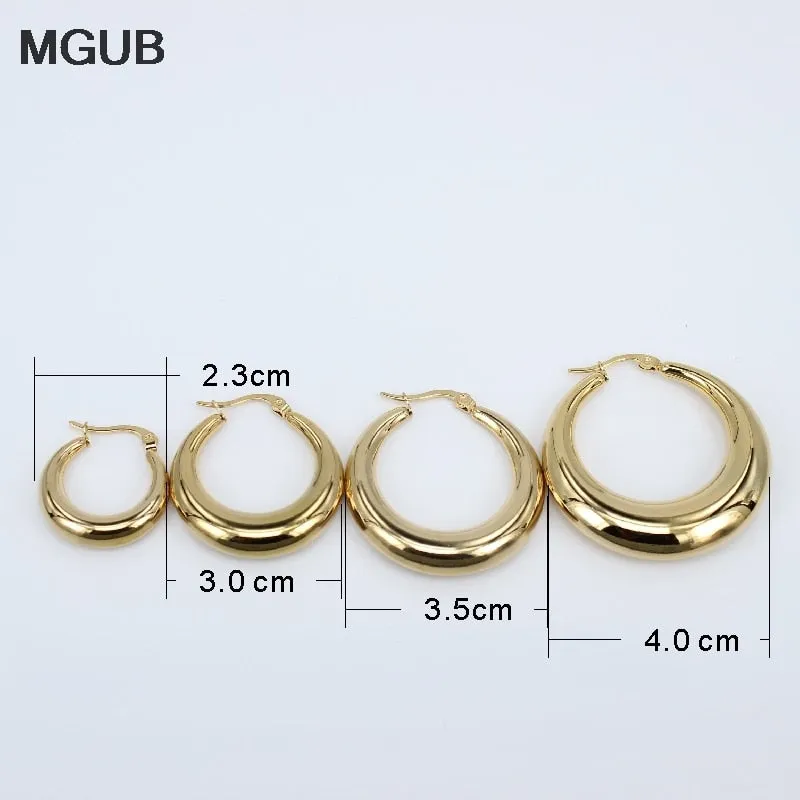 CASUAL ELEGANT BIG WHOOP EARINGS
