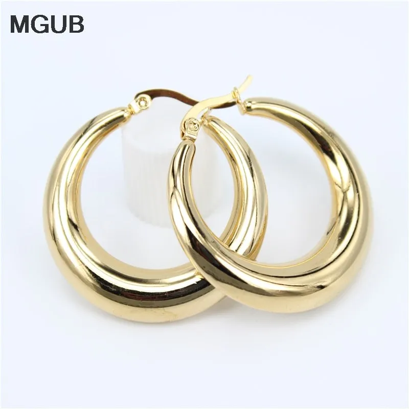 CASUAL ELEGANT BIG WHOOP EARINGS