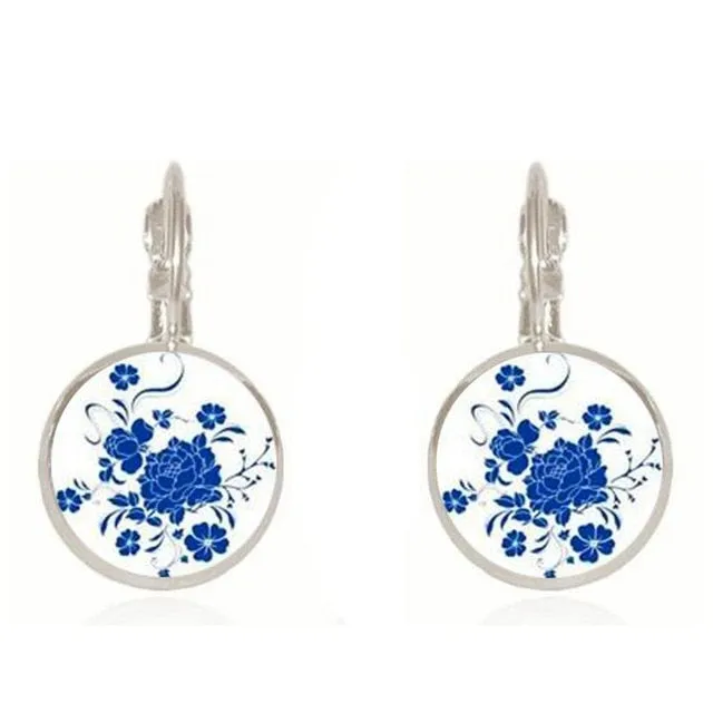 Charm Henna Yoga Amulet Ladies Earrings