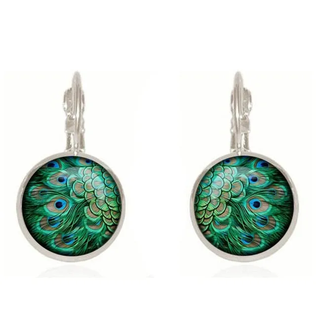 Charm Henna Yoga Amulet Ladies Earrings