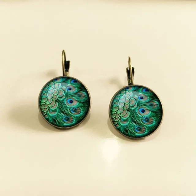 Charm Henna Yoga Amulet Ladies Earrings