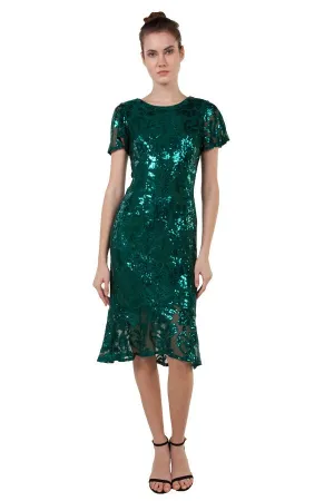 Christina Dress Emerald