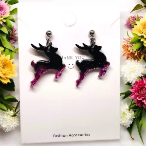 Christmas Reindeer Earrings