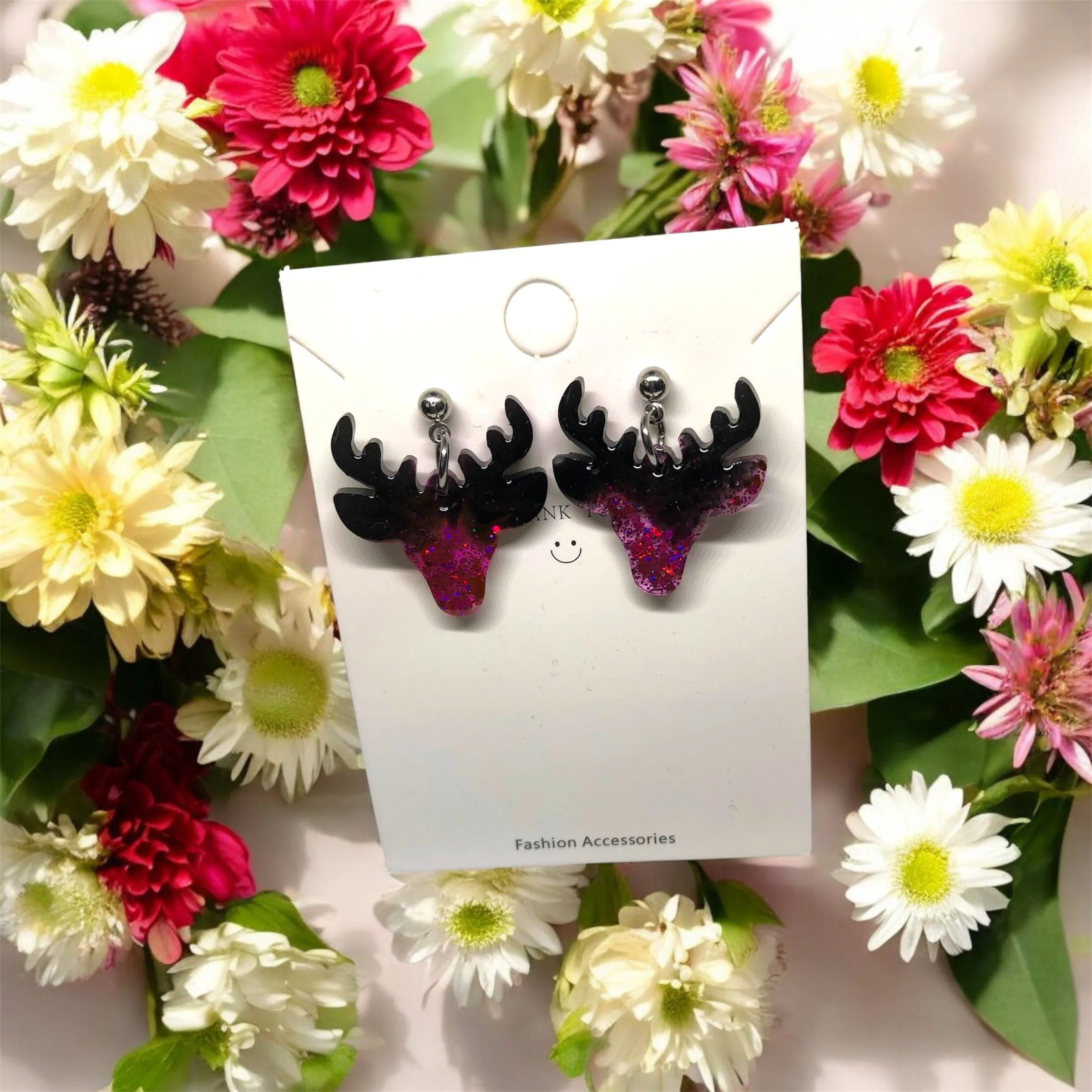 Christmas Reindeer Earrings