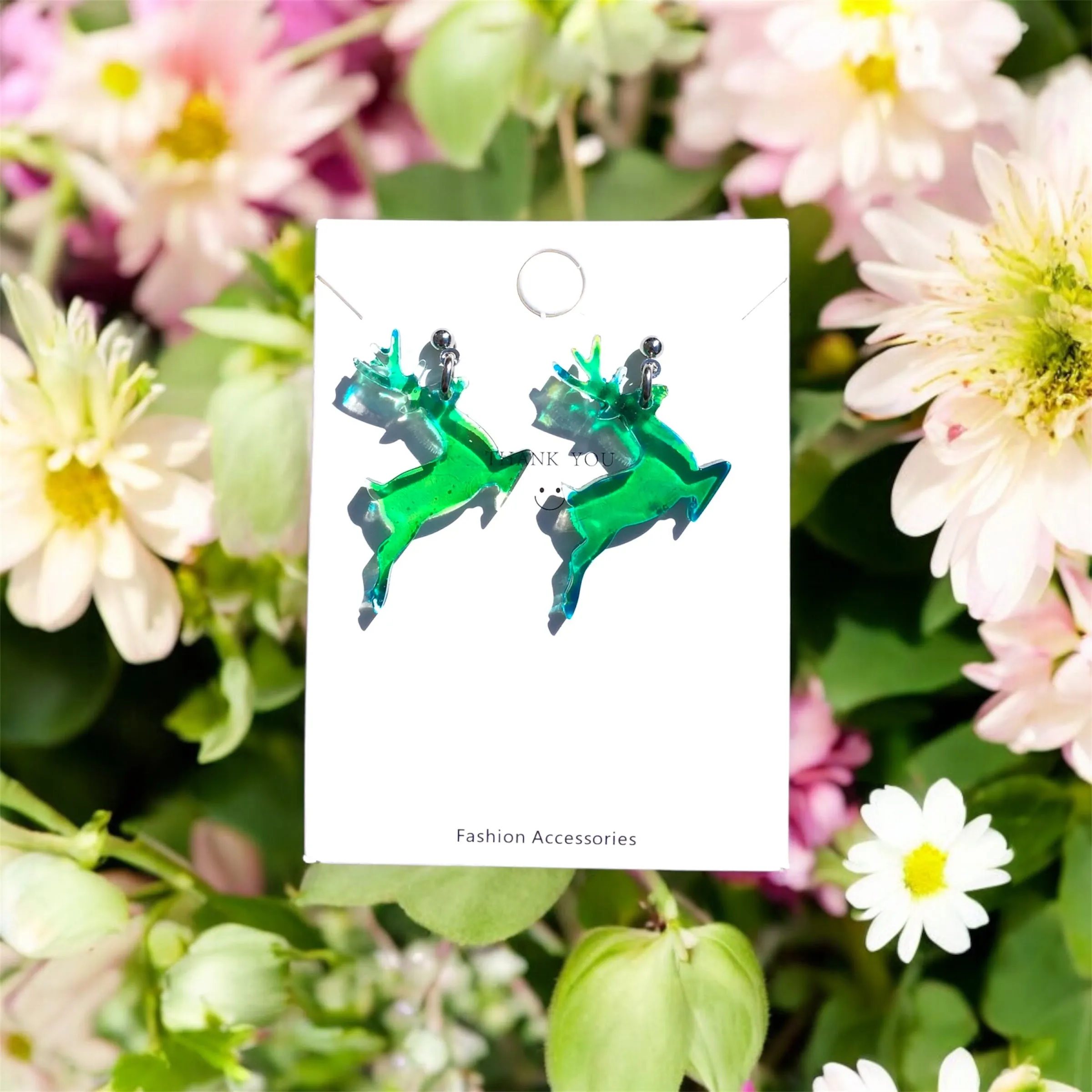 Christmas Reindeer Earrings