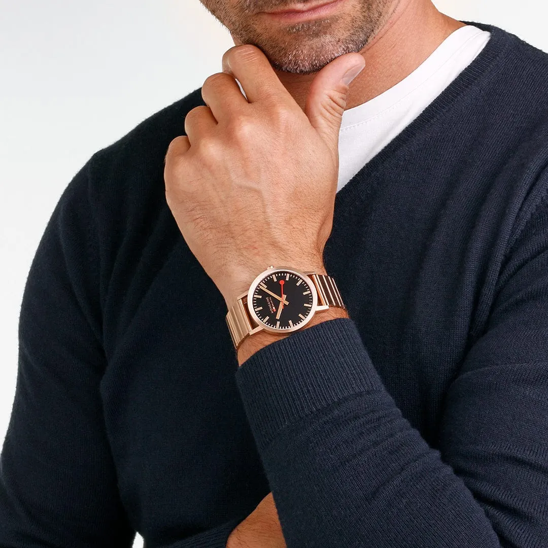 Classic, 40 mm, Rose Golden Watch