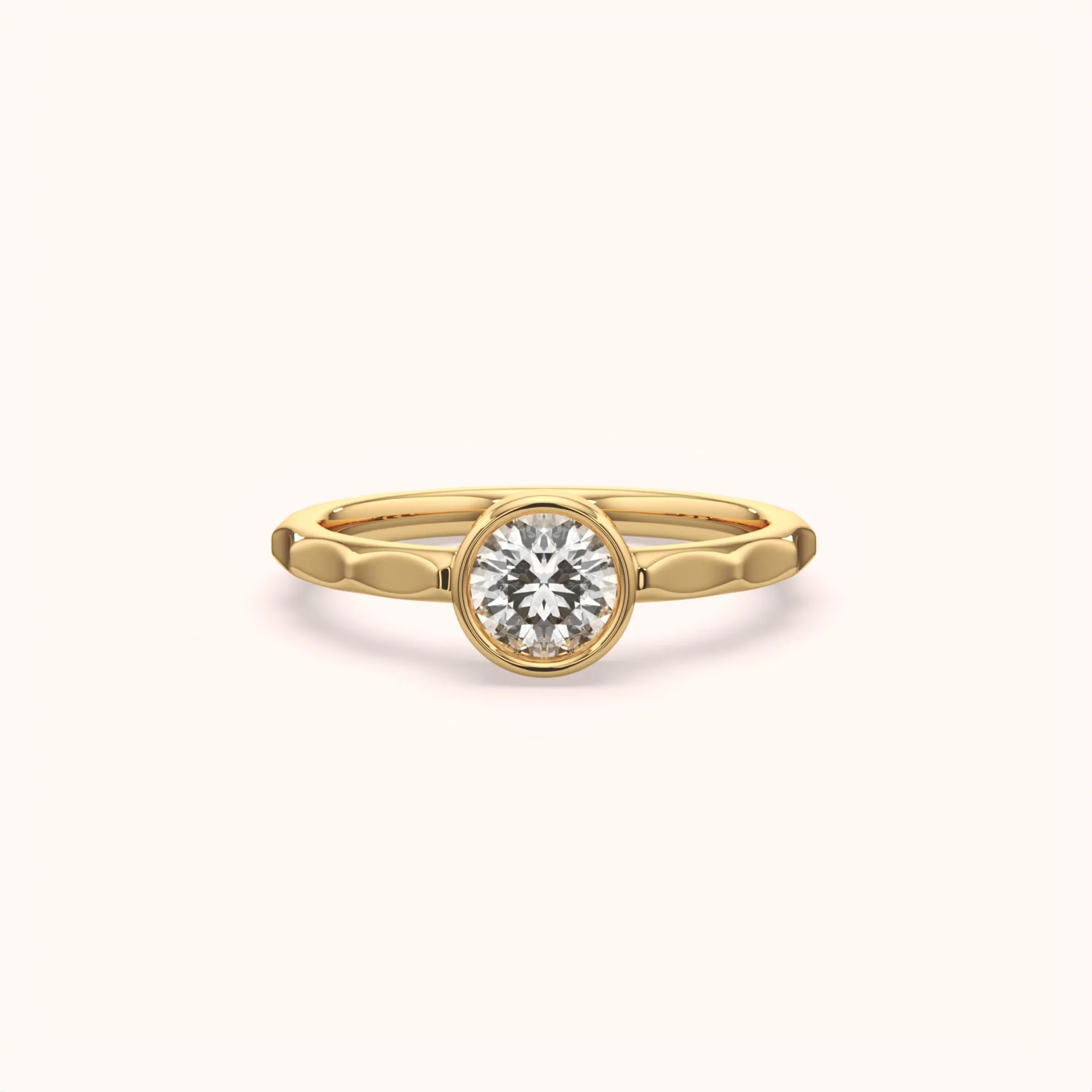 Classic Bezel-Set Proposal Ring