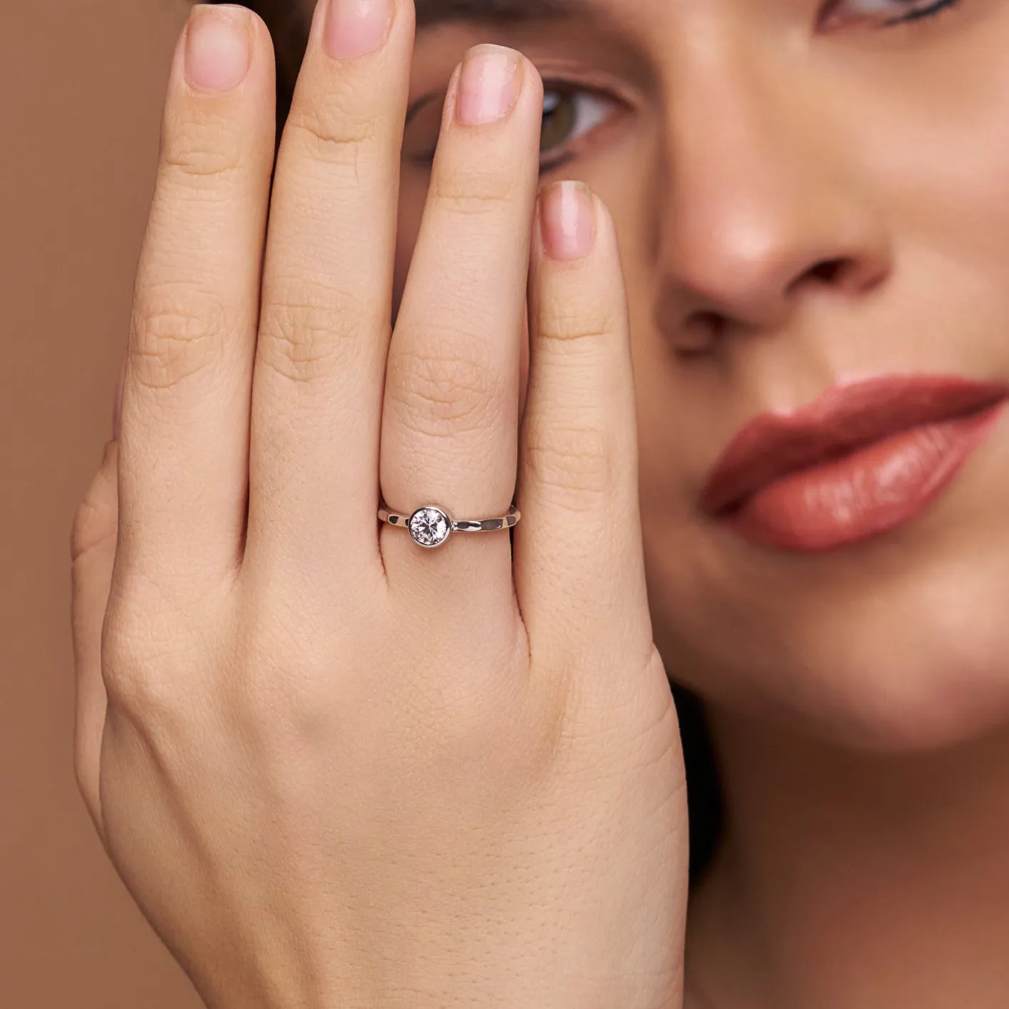 Classic Bezel-Set Proposal Ring