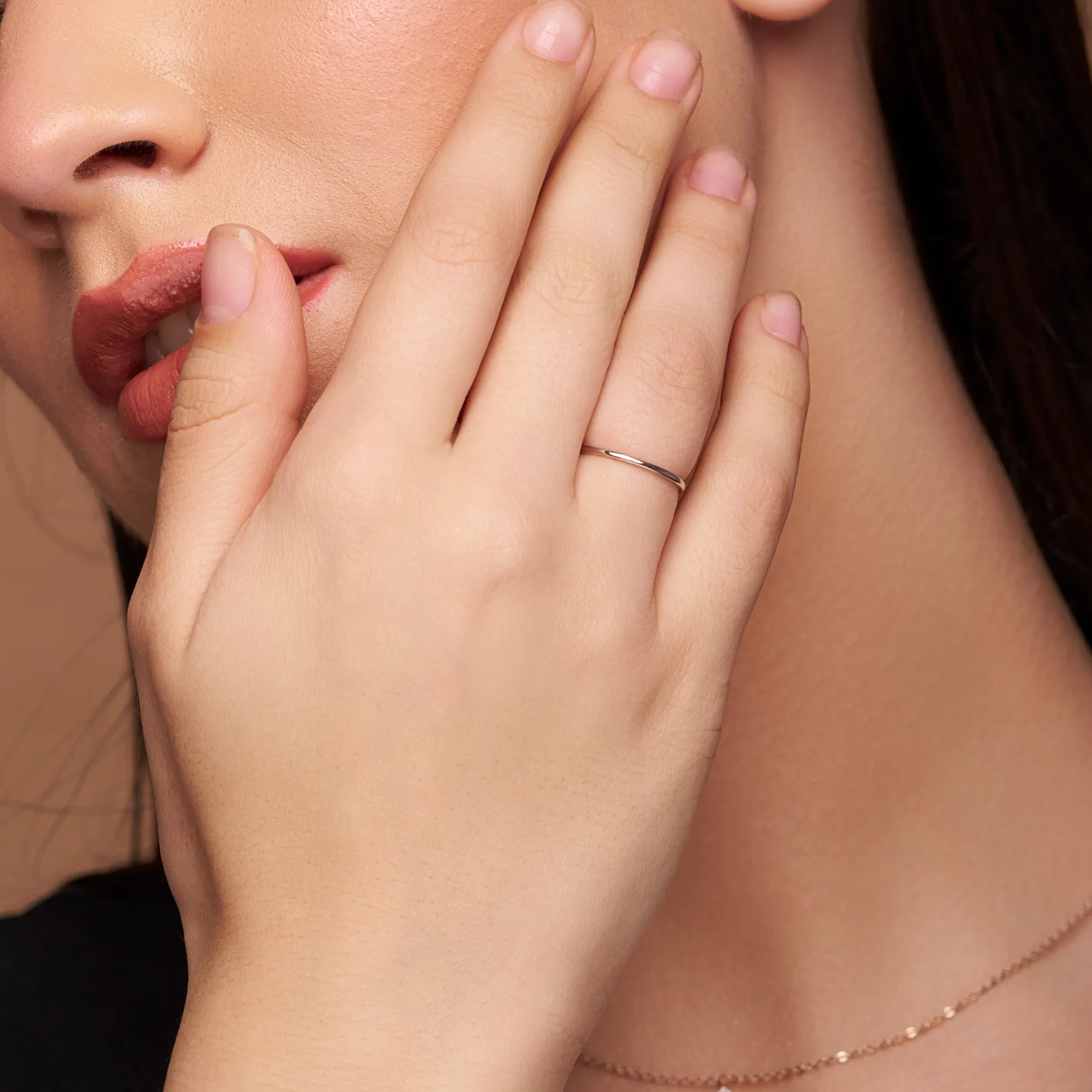 Classic Silver Thin Band Ring