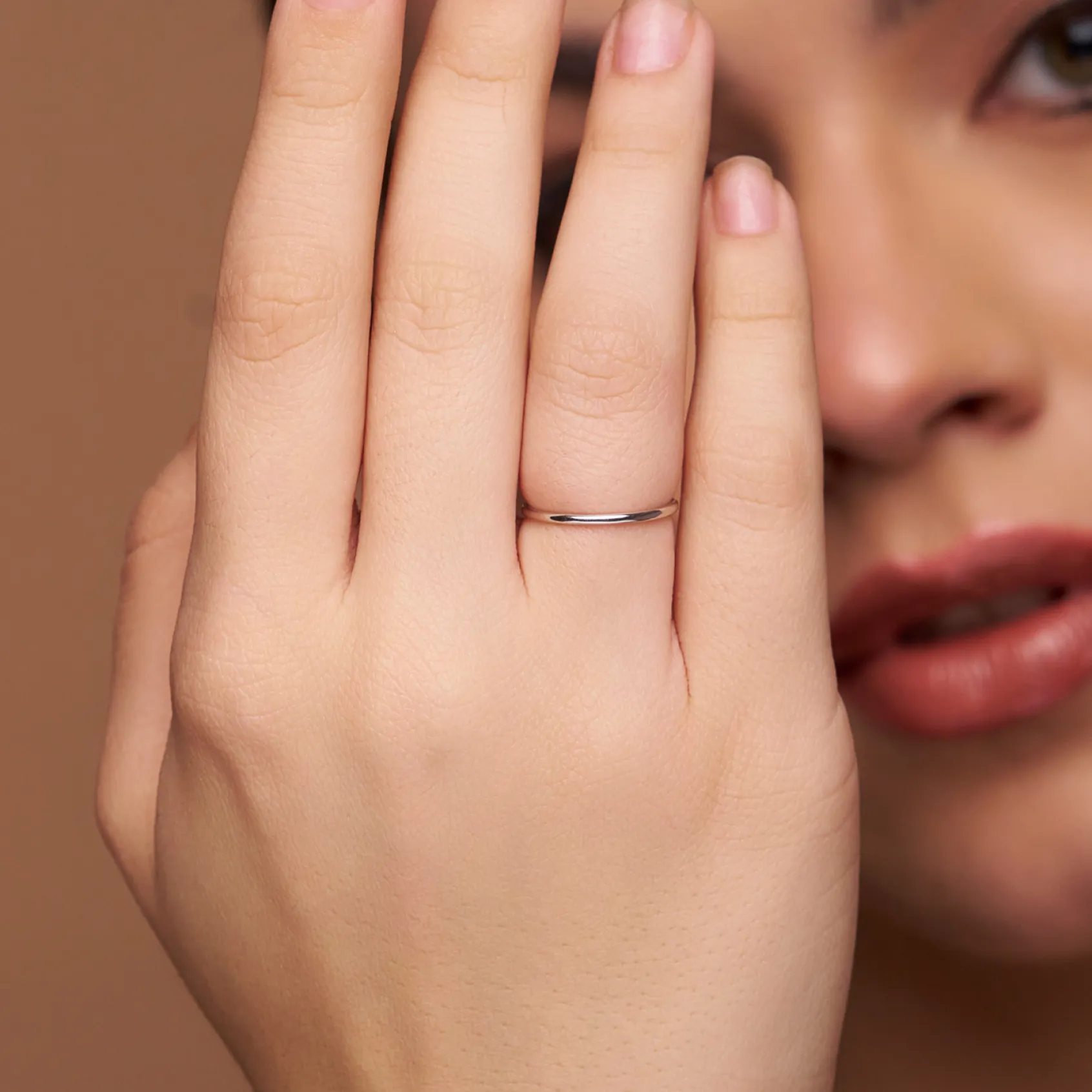 Classic Silver Thin Band Ring