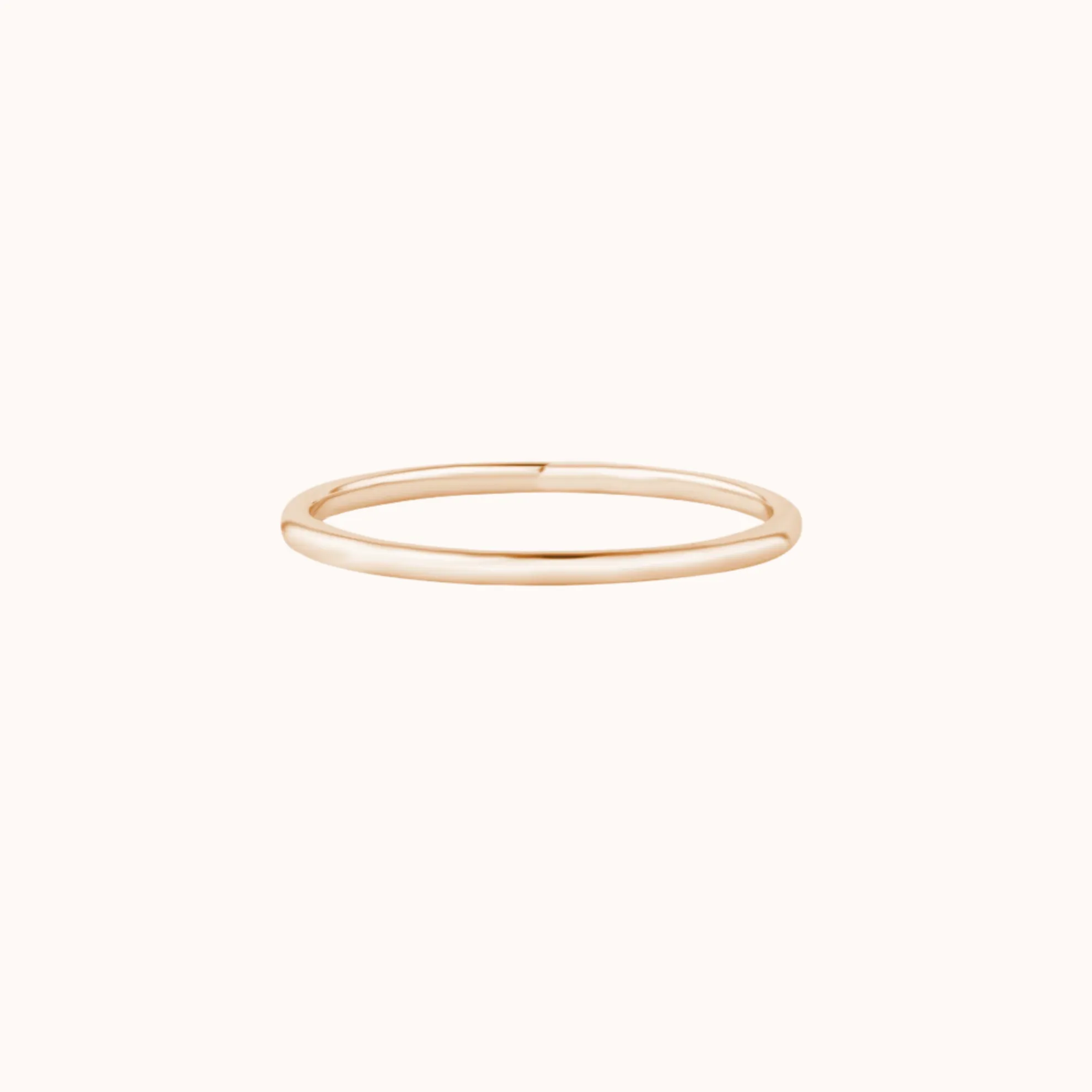 Classic Silver Thin Band Ring